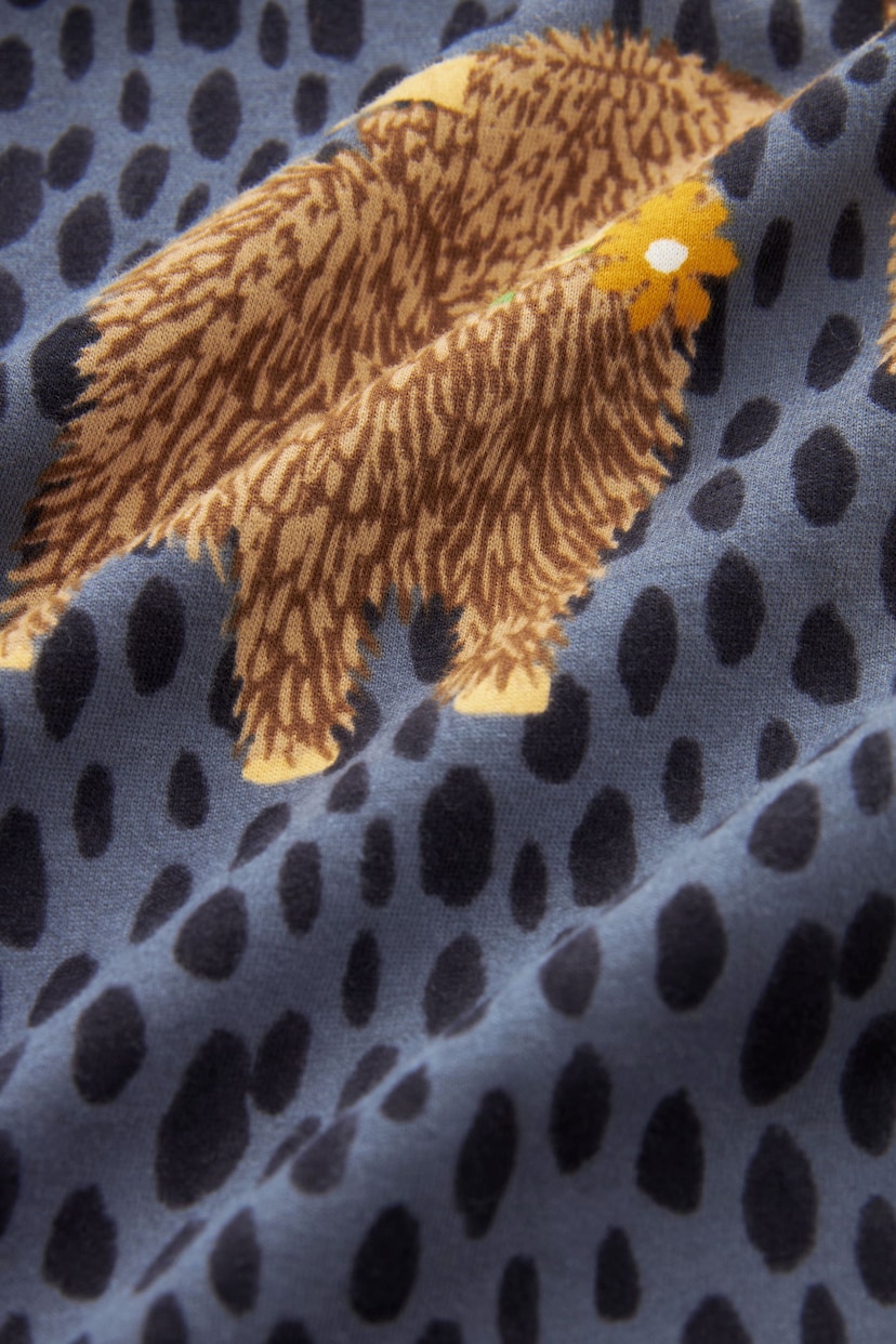 Ecru Hamish Cotton Short Sleeve Pyjamas - Image 8 of 8