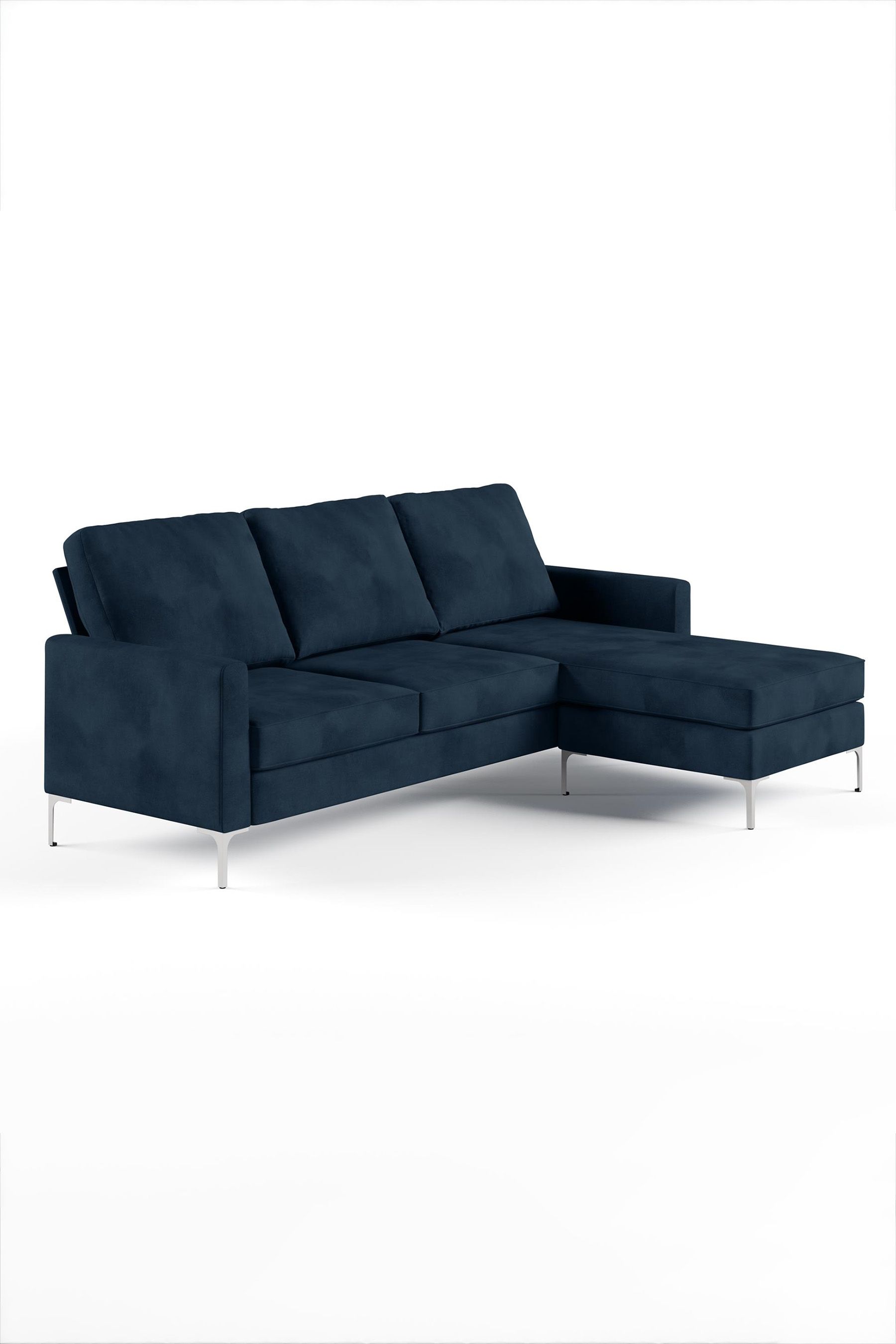 Sectional blue hotsell couch