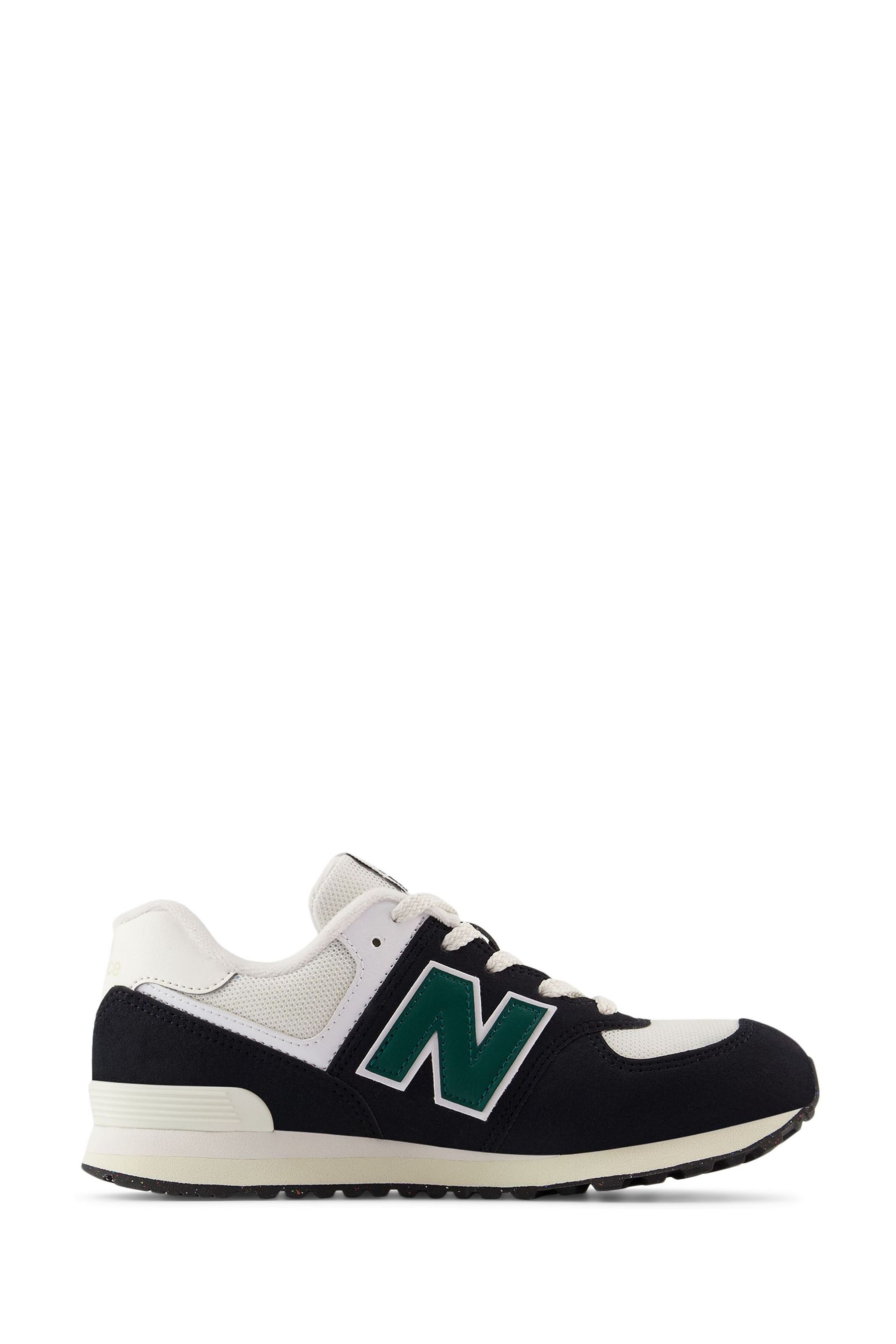 Buy New Balance Black Boys 574 Trainers from Next Luxembourg