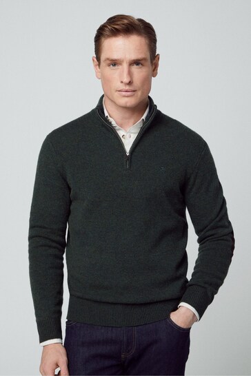 Hackett Men Green London Jumper