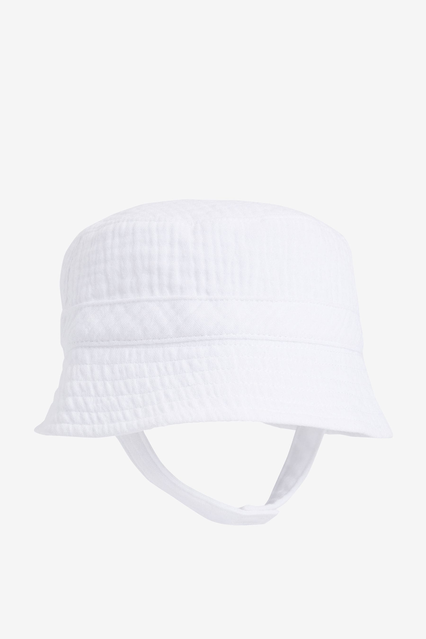 Buy White Bucket Baby Hat from Next USA