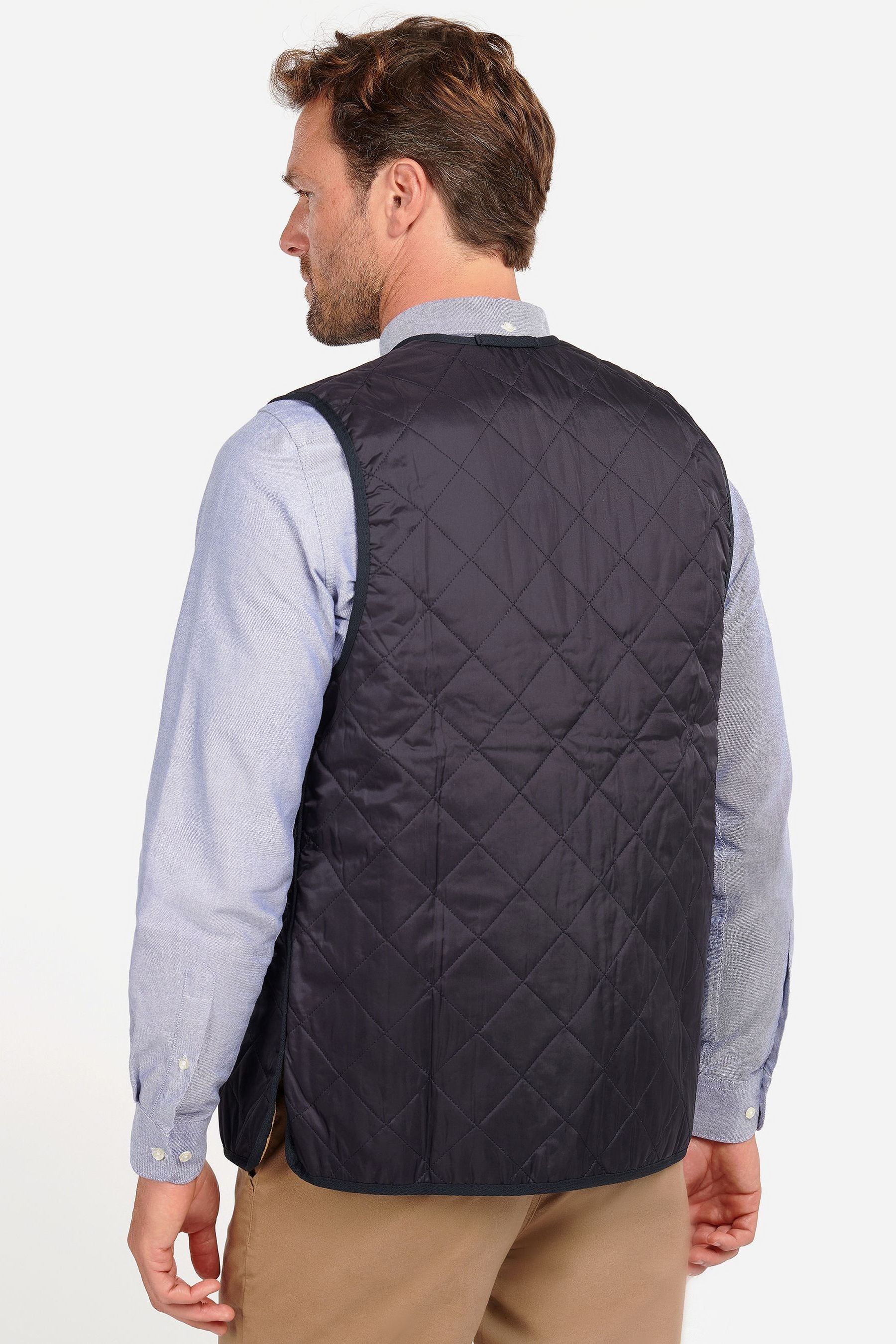 Barbour waistcoats Blue shop