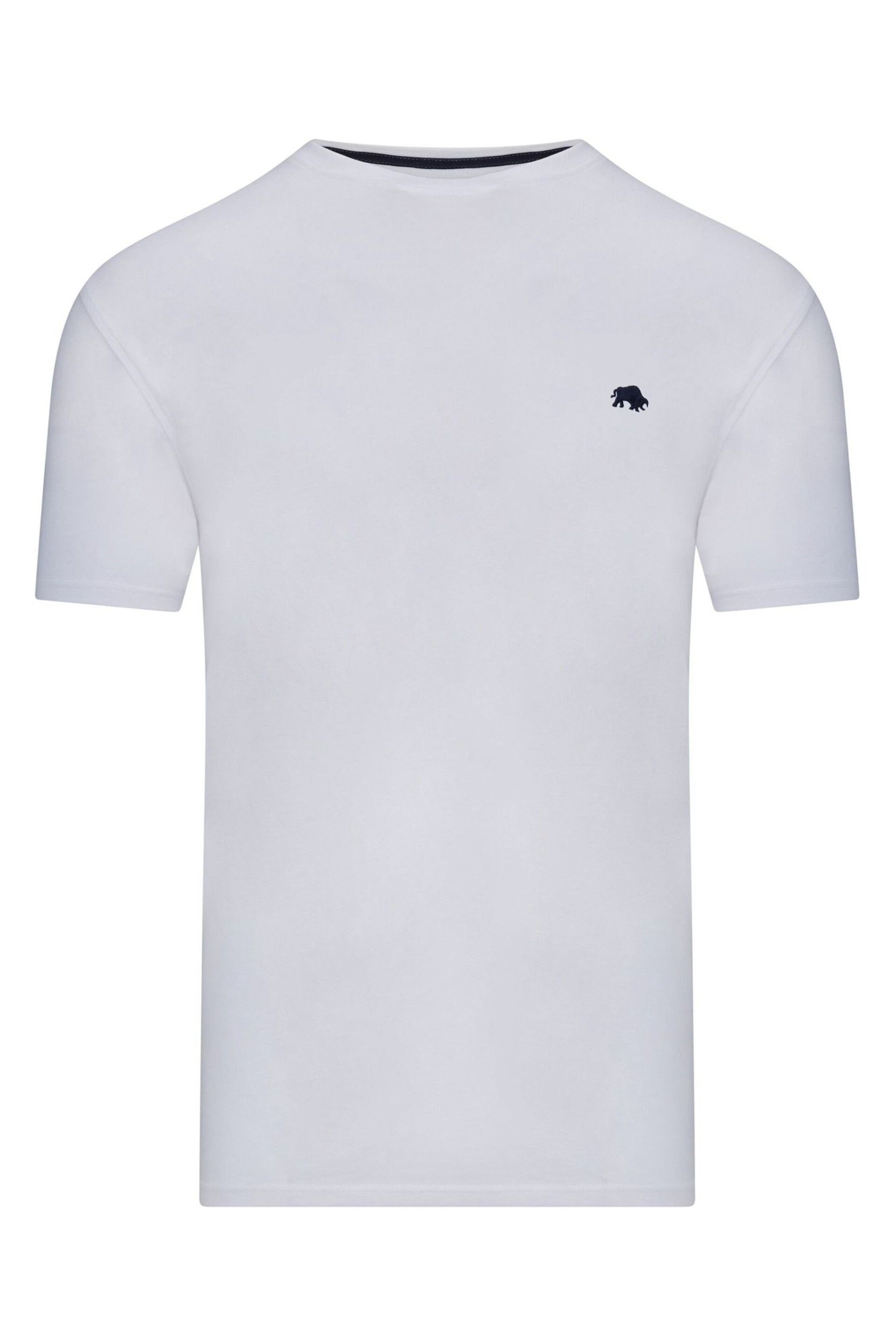 Raging Bull Black/White/Blue Multipack Classic Organic T-Shirt - Image 2 of 7