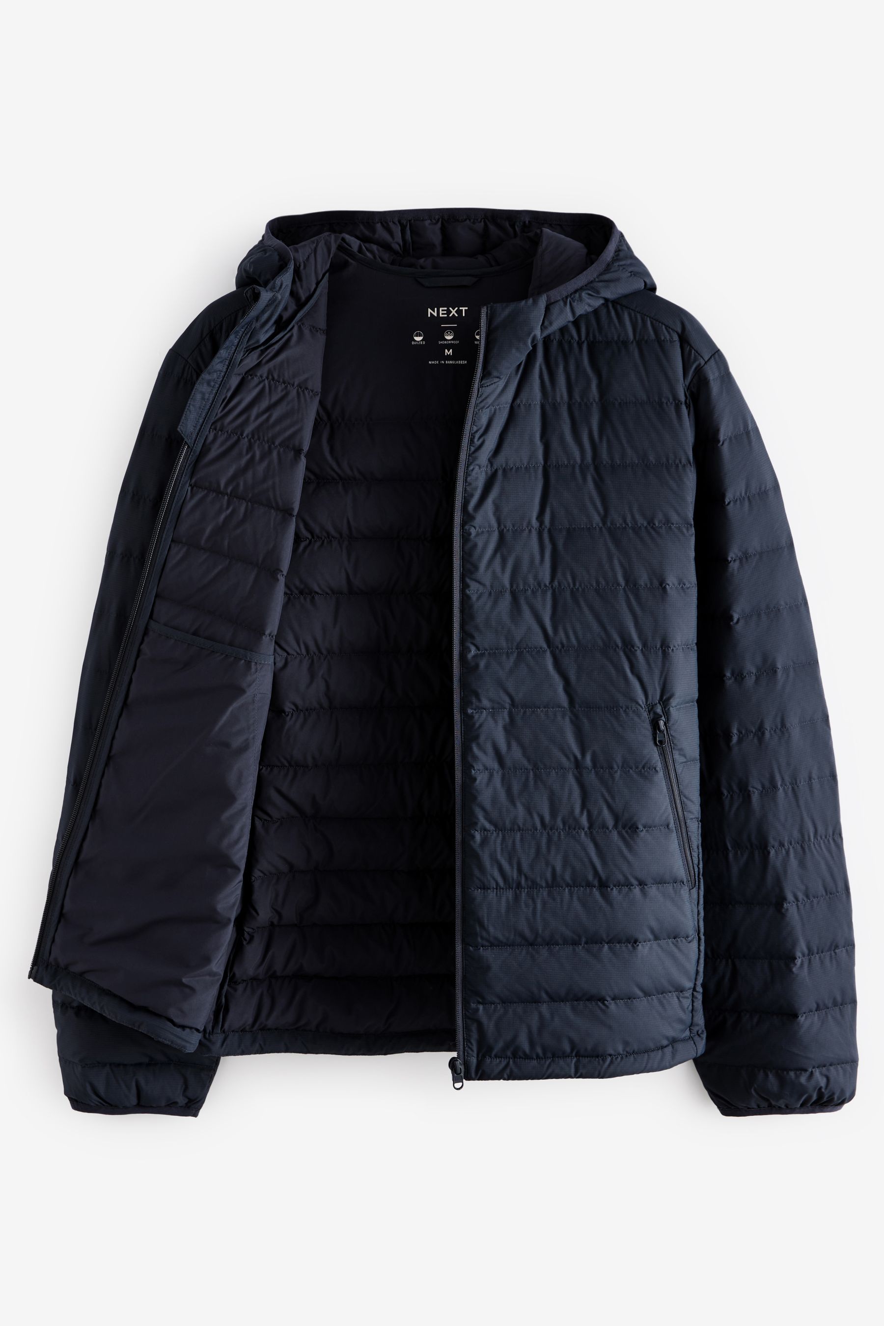 Next lightweight puffer jacket sale