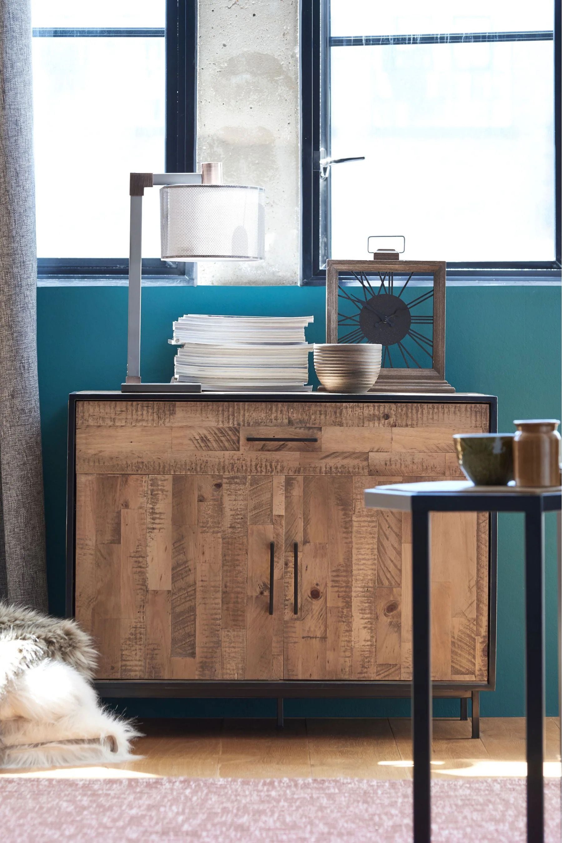 Natural Jefferson Pine Small Sideboard