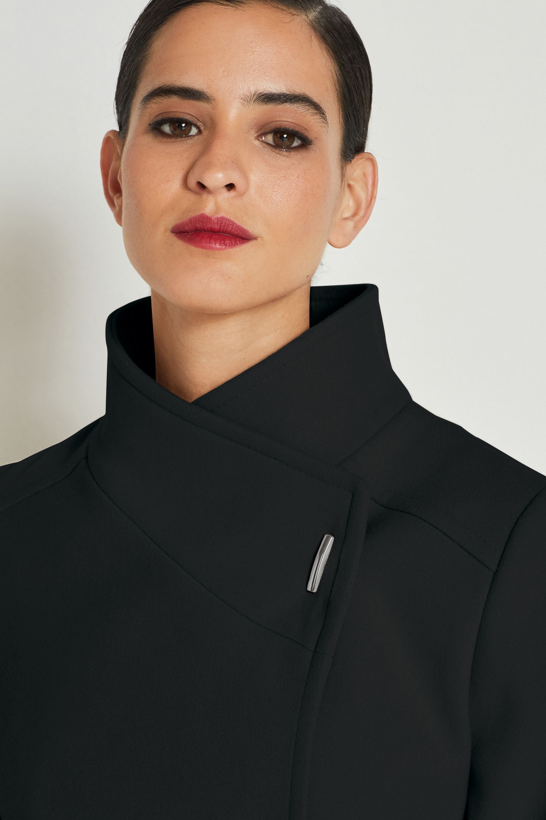 Next black funnel coat online