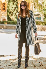 Sosandar Black Wool Mix Formal Coat - Image 5 of 5