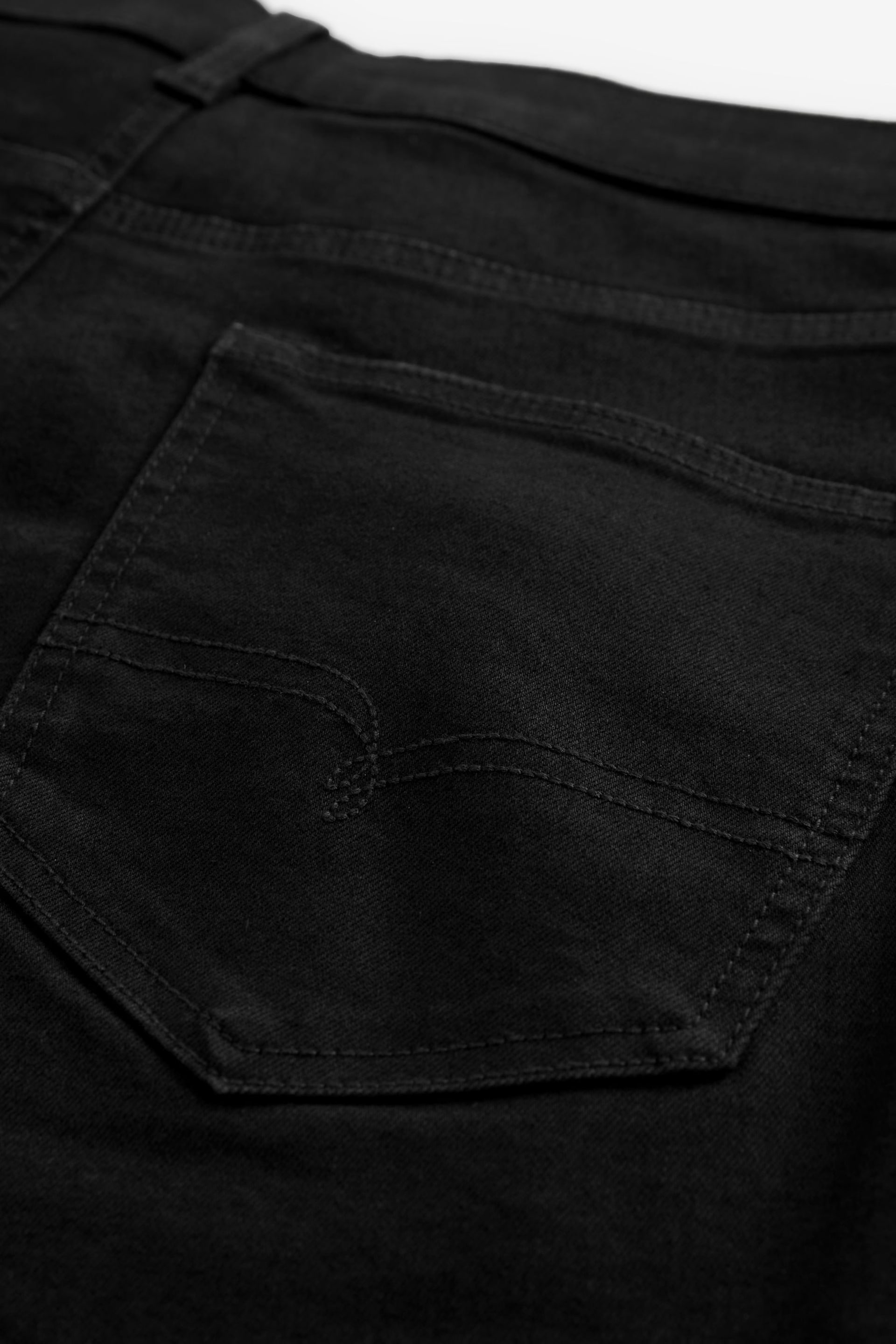 Black Skinny Fit Motion Flex Jeans - Image 10 of 12