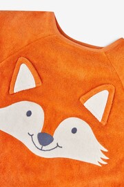 JoJo Maman Bébé Orange Fox Towelling Bib - Image 3 of 3