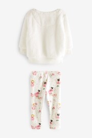 Cream Fairy Cosy Fleece Pyjamas (9mths-10yrs) - Image 2 of 3