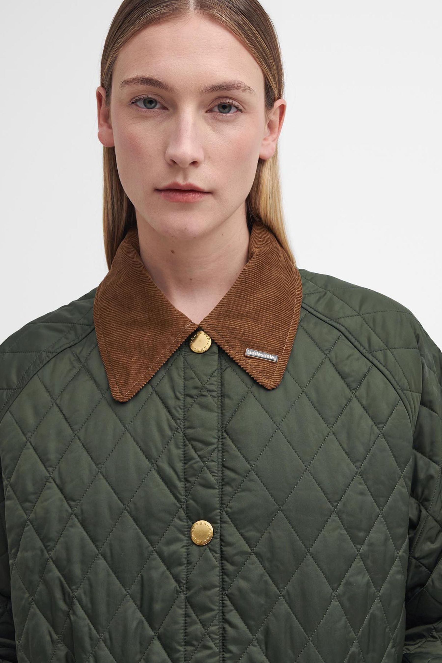 Buy Barbour Green 30th Anniversary Liddesdale Oversize Quilt Jacket from Next New Zealand