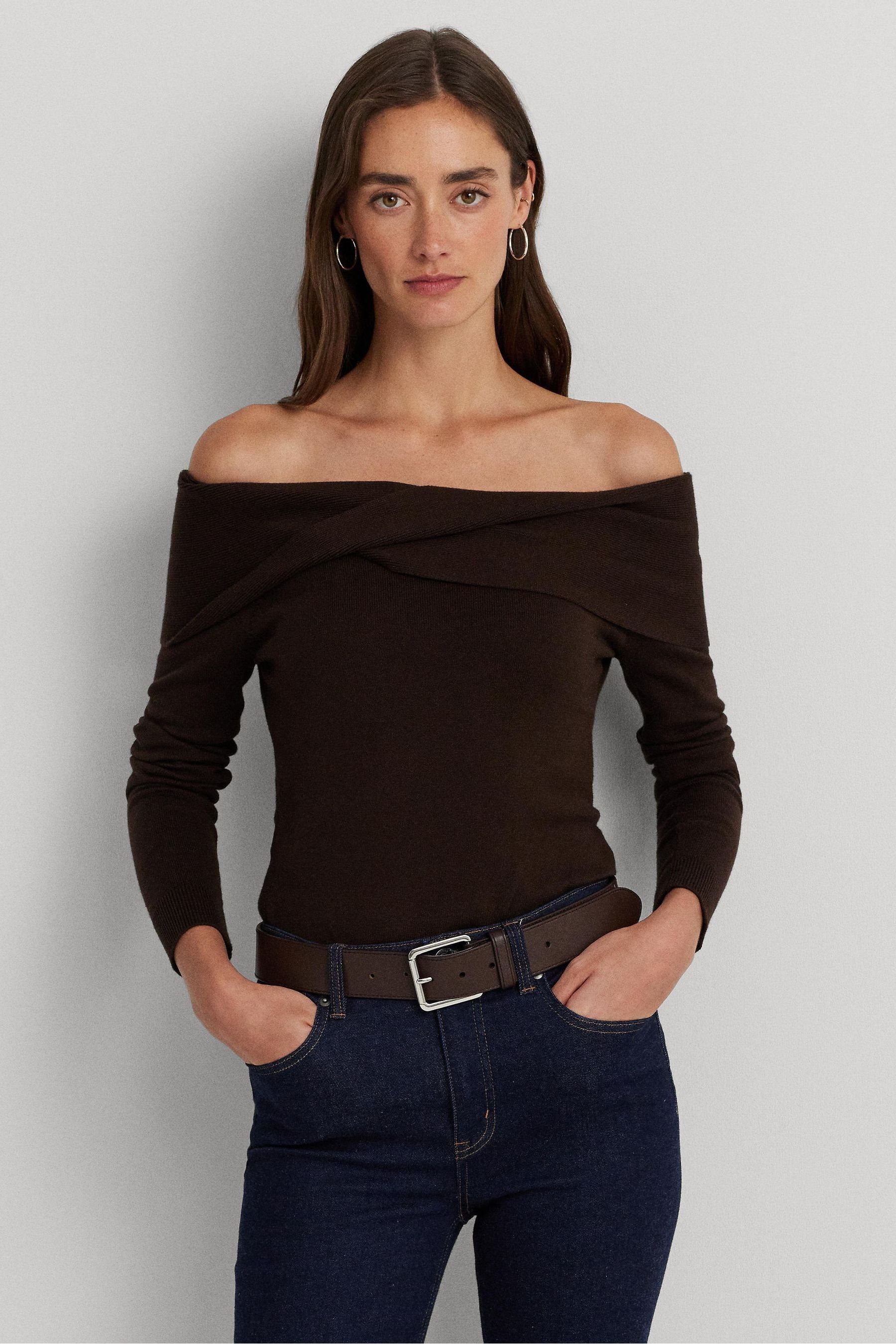 Next off the shoulder jumper sale