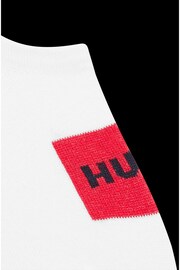 HUGO Low Cut Label Black Socks 2 Pack - Image 3 of 3