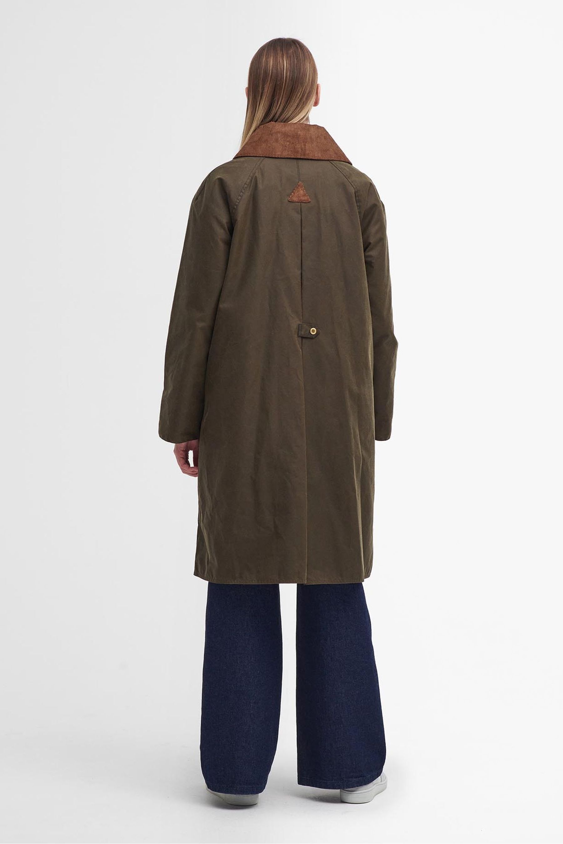Barbour garrison longline jacket clearance