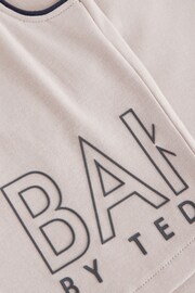 Baker by Ted Baker Stone Polo Shirt and Short Set - Image 8 of 8