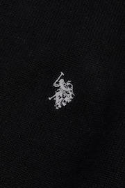 U.S. Polo Assn. Mens Knitted Black Cardigan - Image 8 of 8