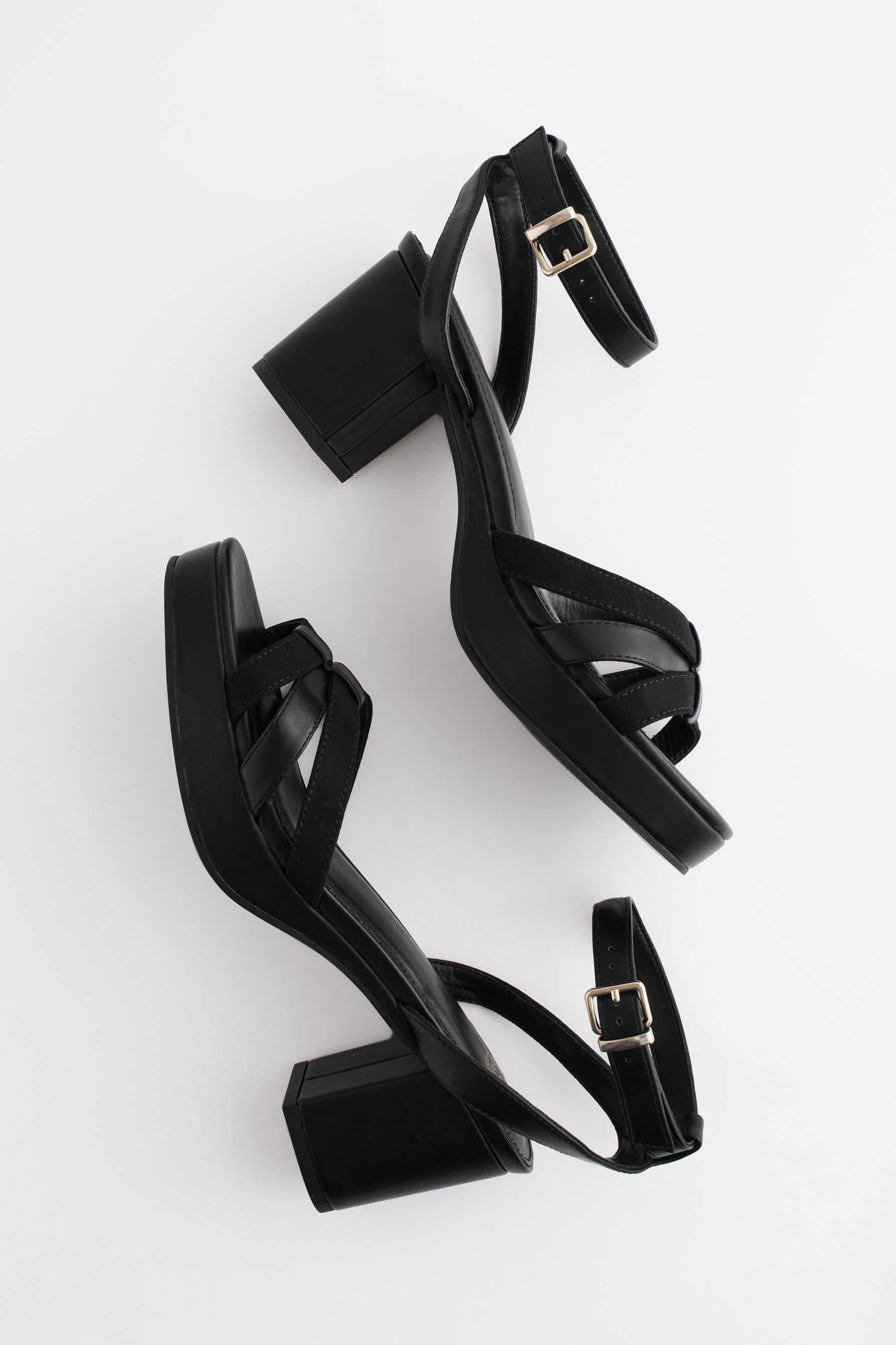 Black platform heels on sale
