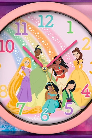 Peers Hardy Pink Disney Princess Wall Clock