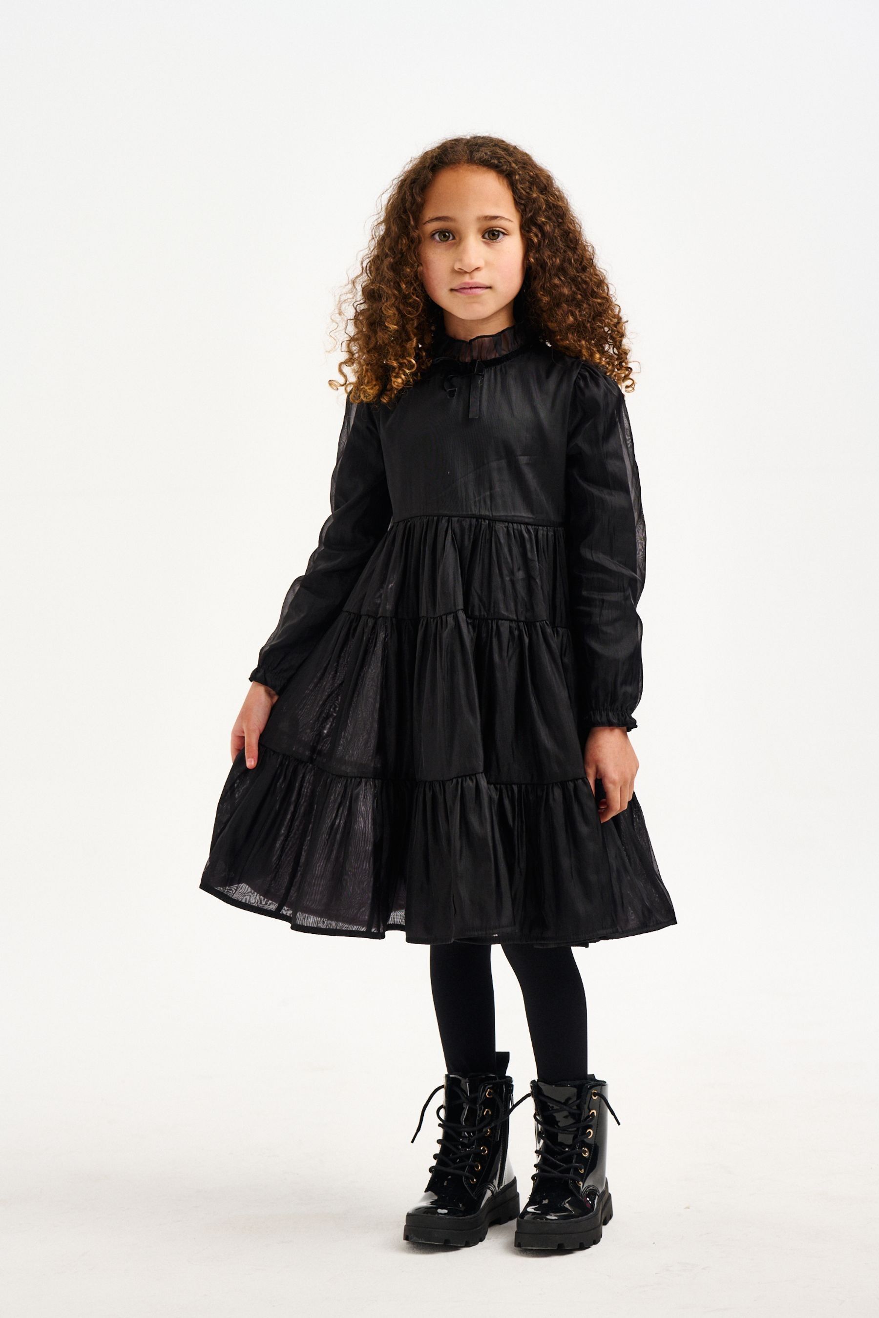 Nicole miller long black dress on sale