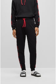 HUGO Embroidered Tape Logo Tracksuit Joggers - Image 2 of 6