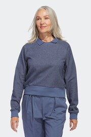 adidas Golf Navy Women'S Go-To Sweatshirt - Image 1 of 7