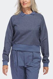 adidas Golf Navy Women'S Go-To Sweatshirt - Image 4 of 7