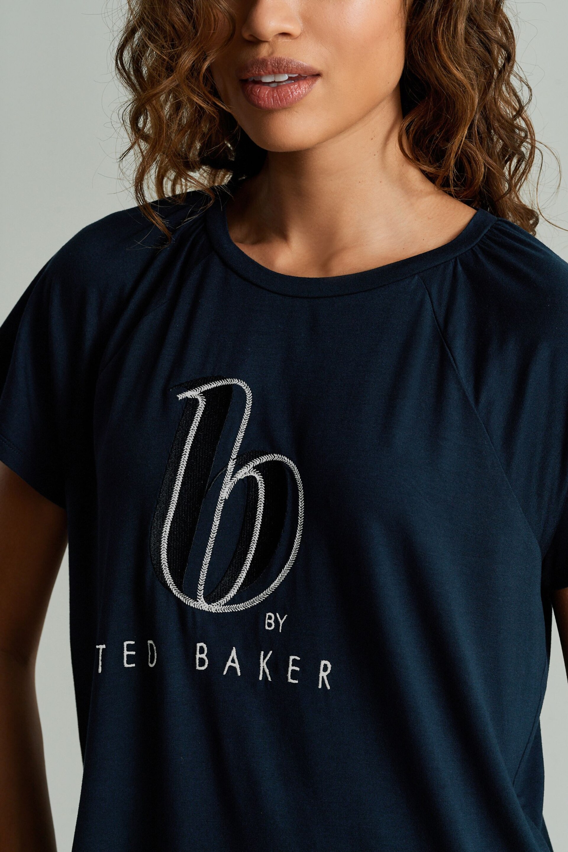 B by Ted Baker Jersey Pyjama Set - Image 6 of 11
