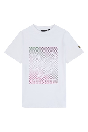 Lyle & Scott Boys Dotted Eagle Graphic T-Shirt