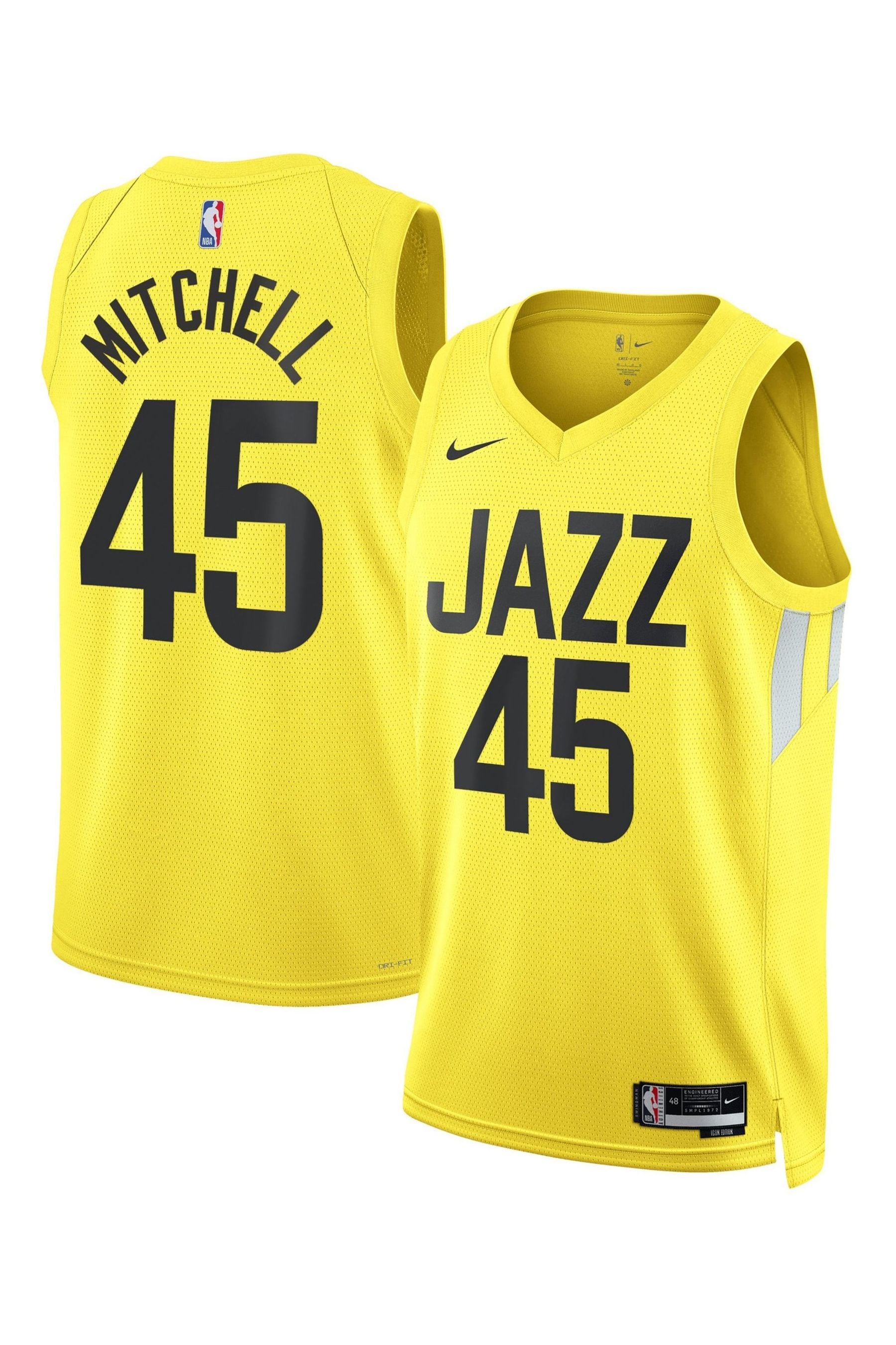 Donovan mitchell swingman hot sale jersey