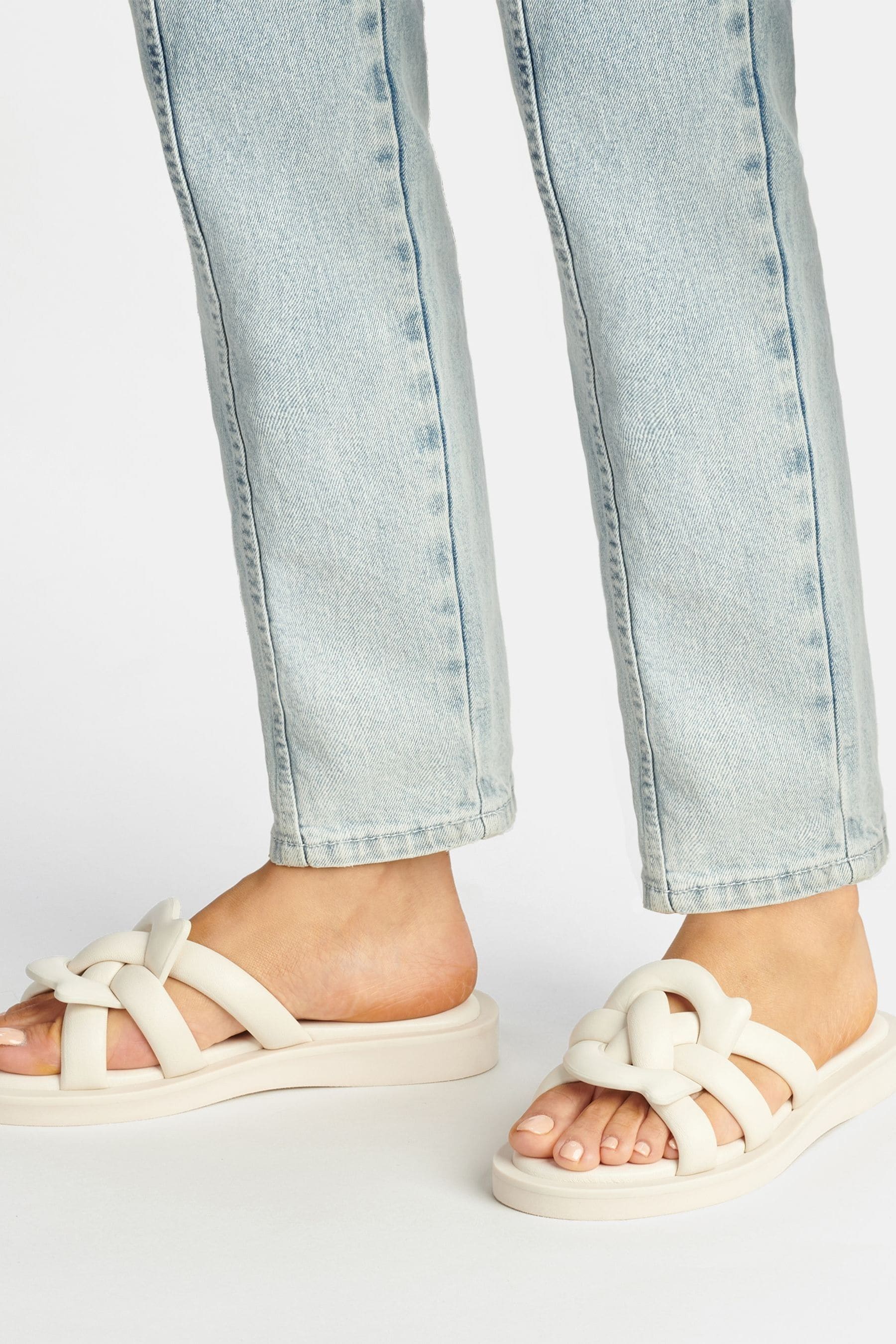 COACH Georgie Leather Sandals