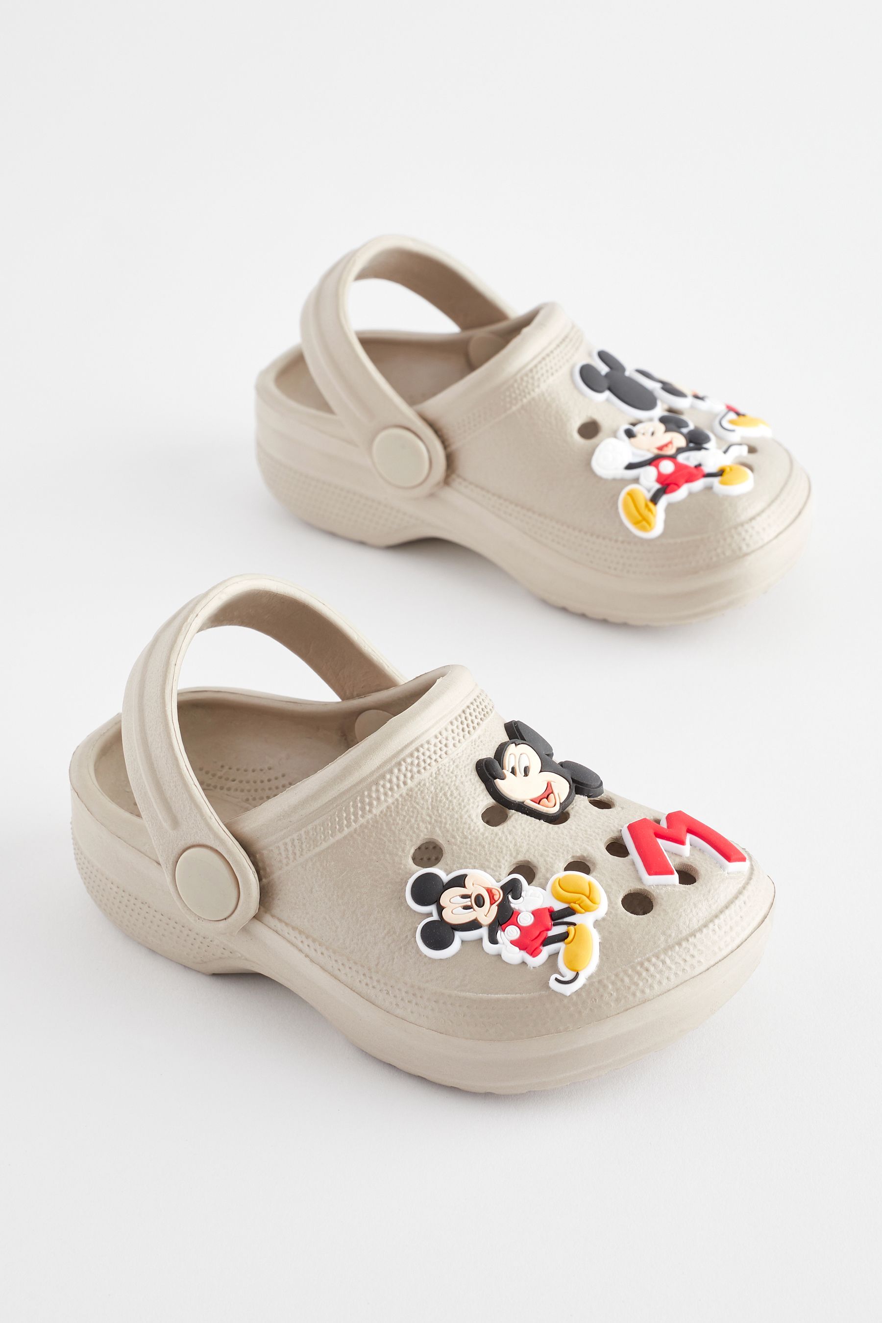 Buy Neutral Mickey Mouse Clogs from the Next UK online shop