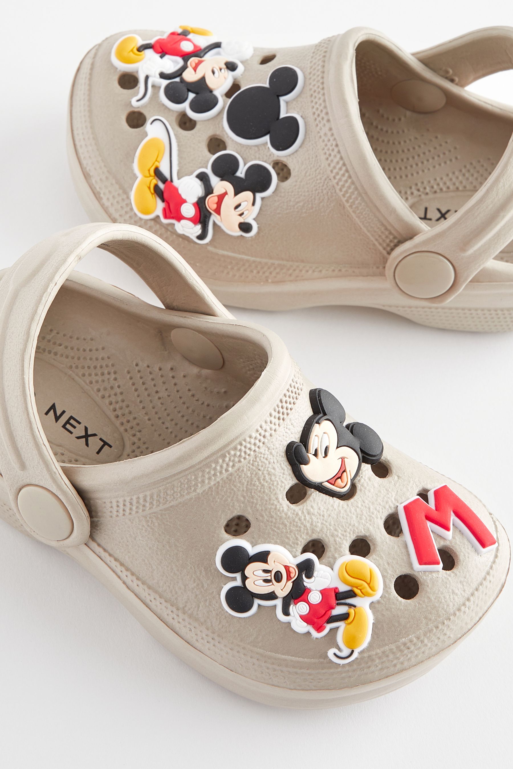 Buy Neutral Mickey Mouse Clogs from the Next UK online shop