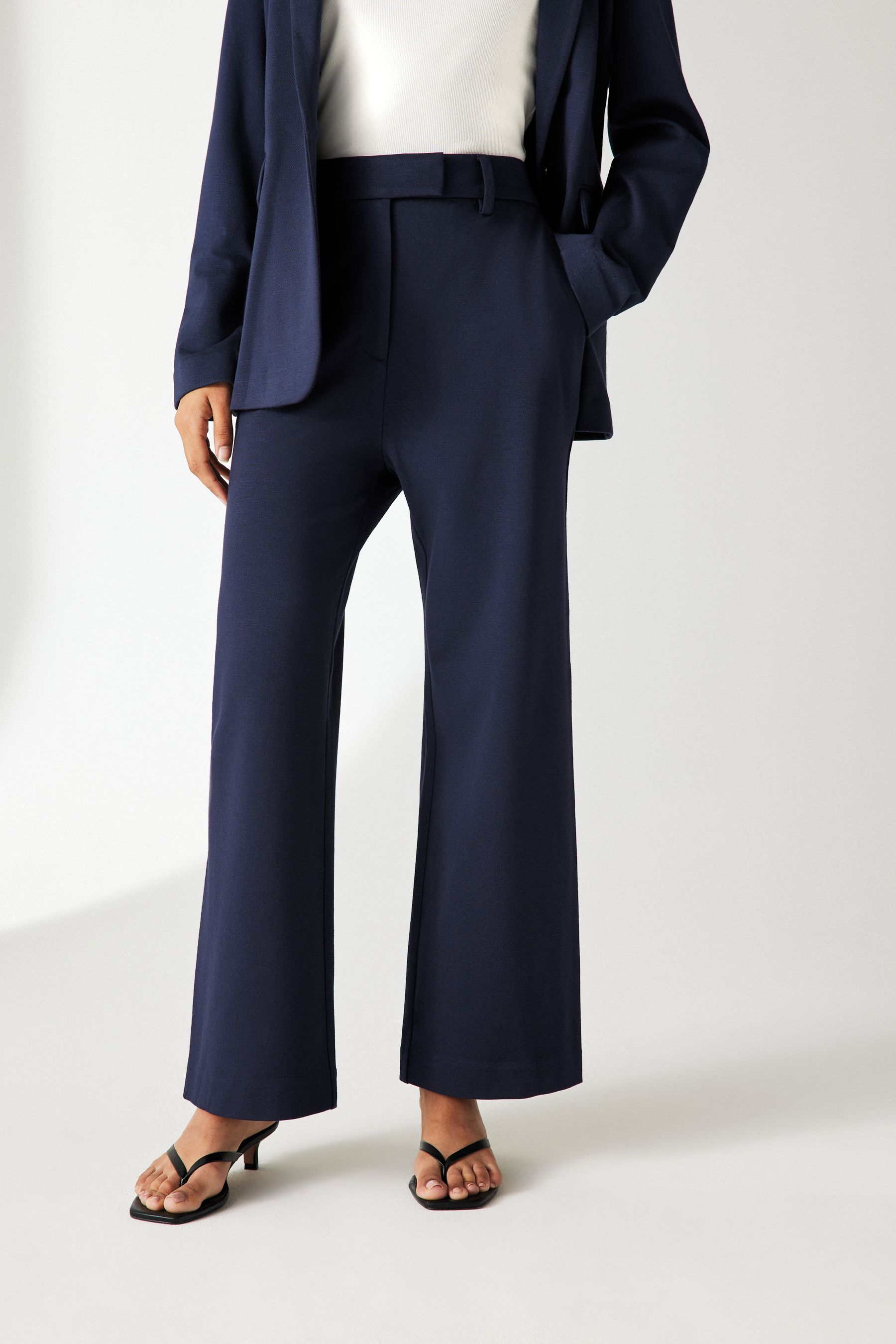 Next navy lace trousers shop