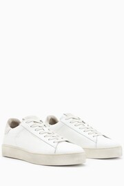 AllSaints White Shana Sneakers - Image 2 of 7