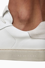 AllSaints White Shana Sneakers - Image 6 of 7