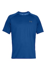 Under Armour Blue Tech 2 T-Shirt - Image 6 of 7