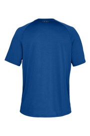 Under Armour Blue Tech 2 T-Shirt - Image 7 of 7