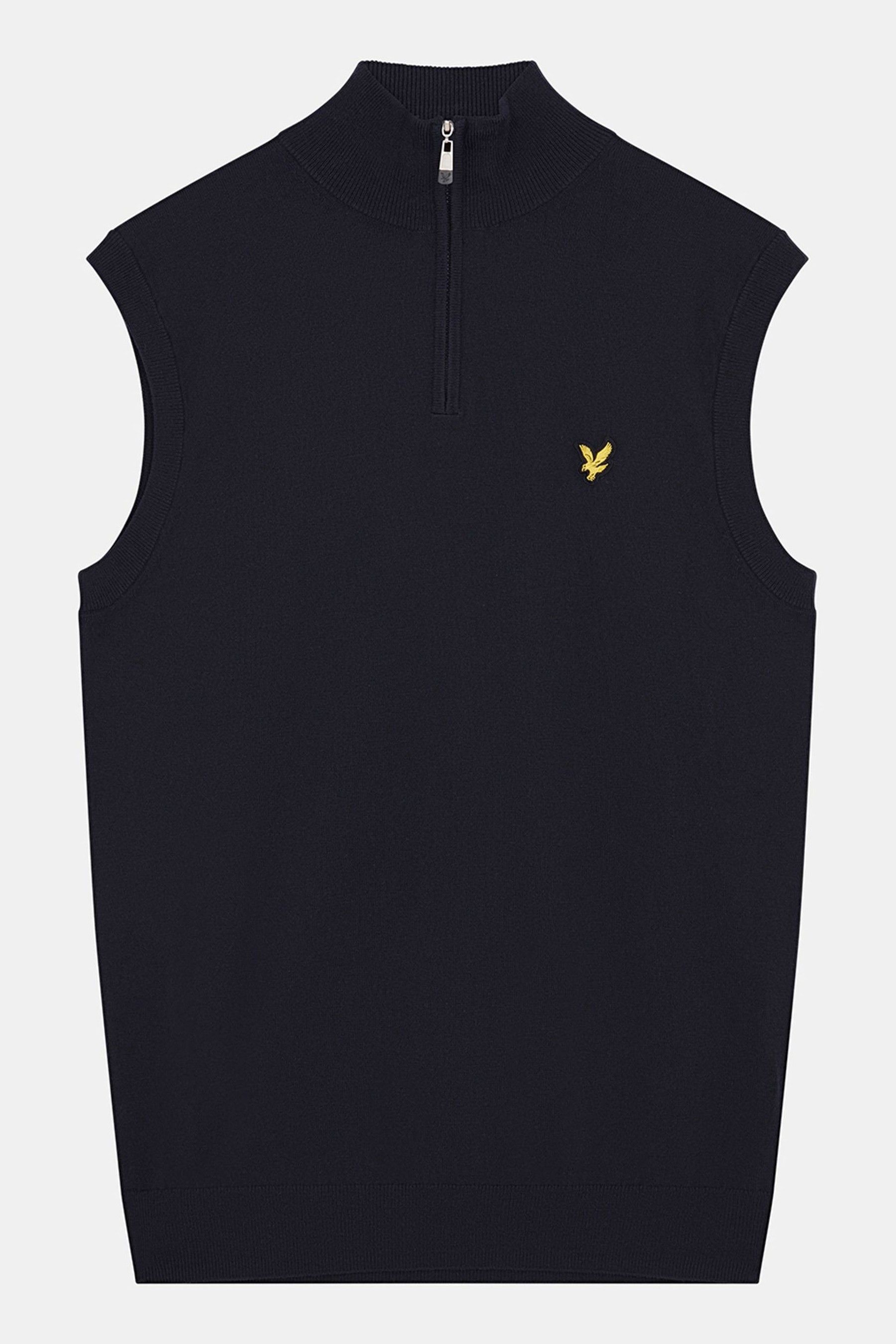 Knitted golf vest on sale