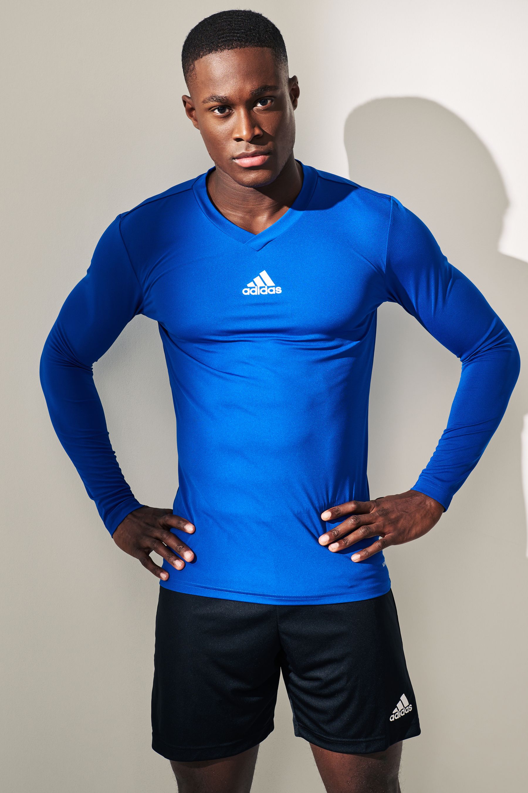 Buy adidas Dark Blue Teamwear Base Layer Long Sleeve Top from the Next UK online shop