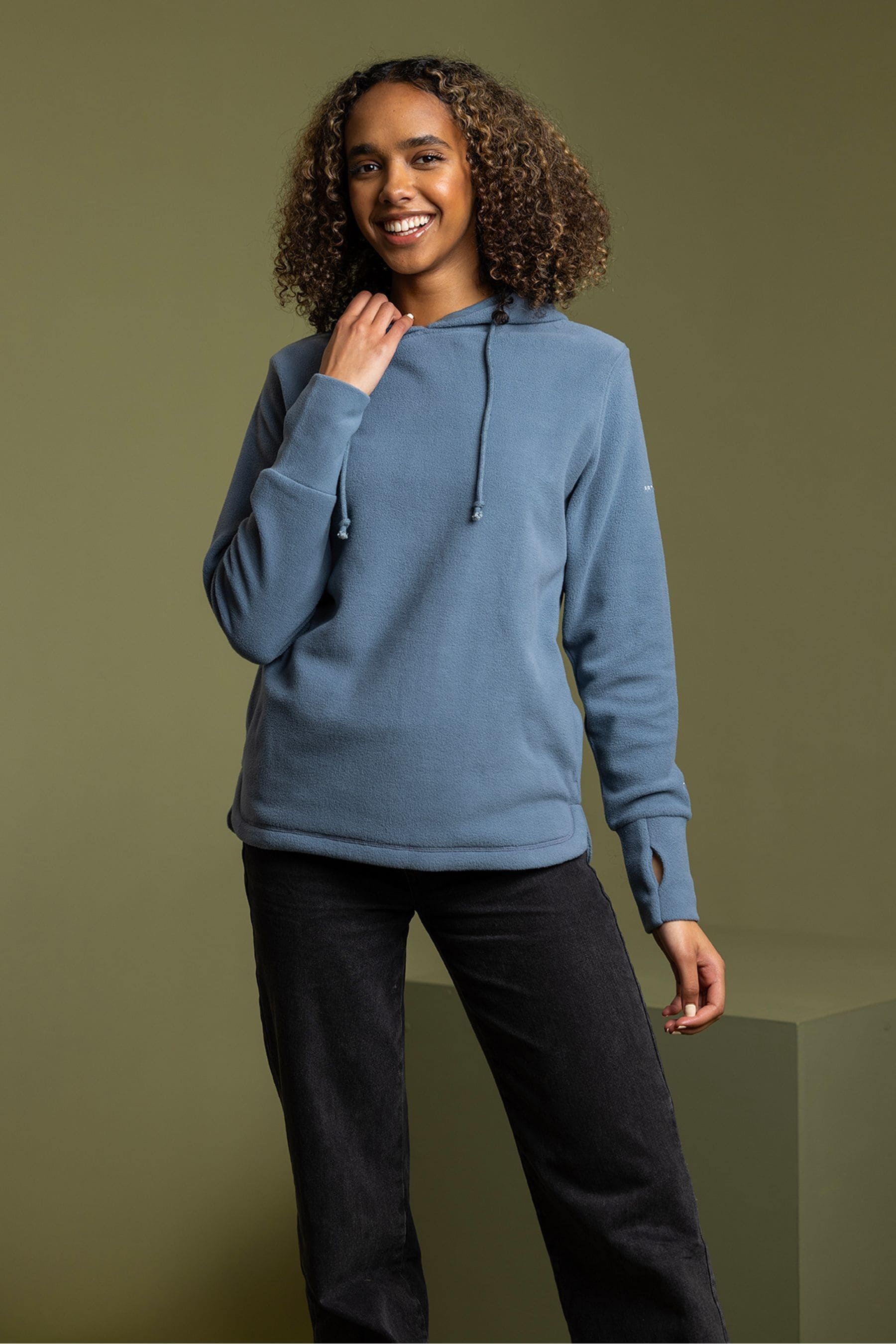 Microfleece discount hoodie women's
