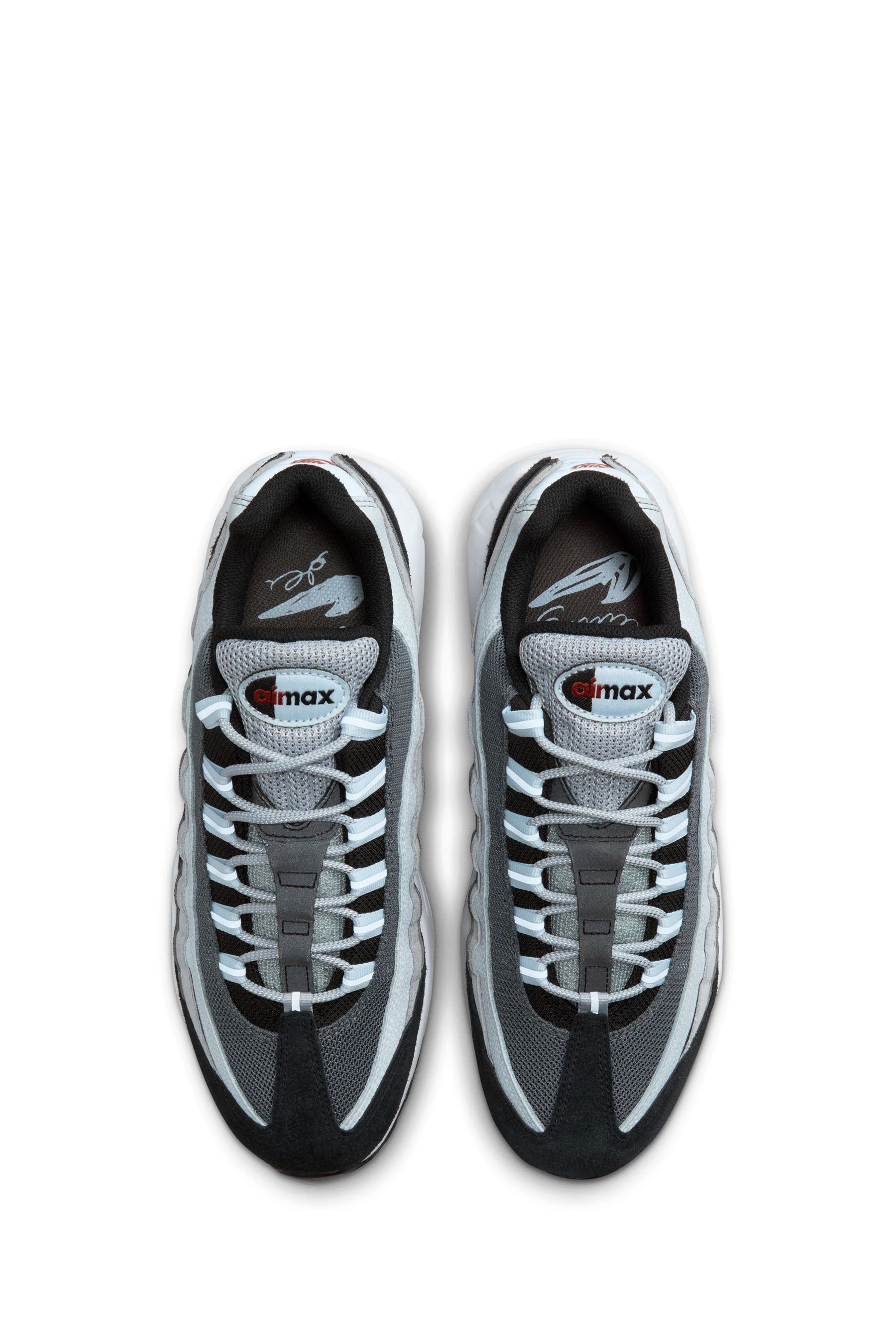 Buy Nike Grey Black Air Max 95 Trainers from Next Slovakia