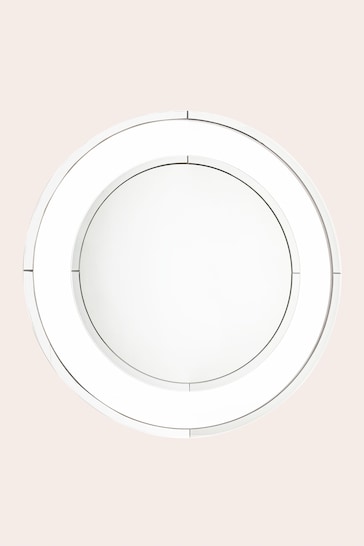 Laura Ashley Clear Evie Large Round Mirror