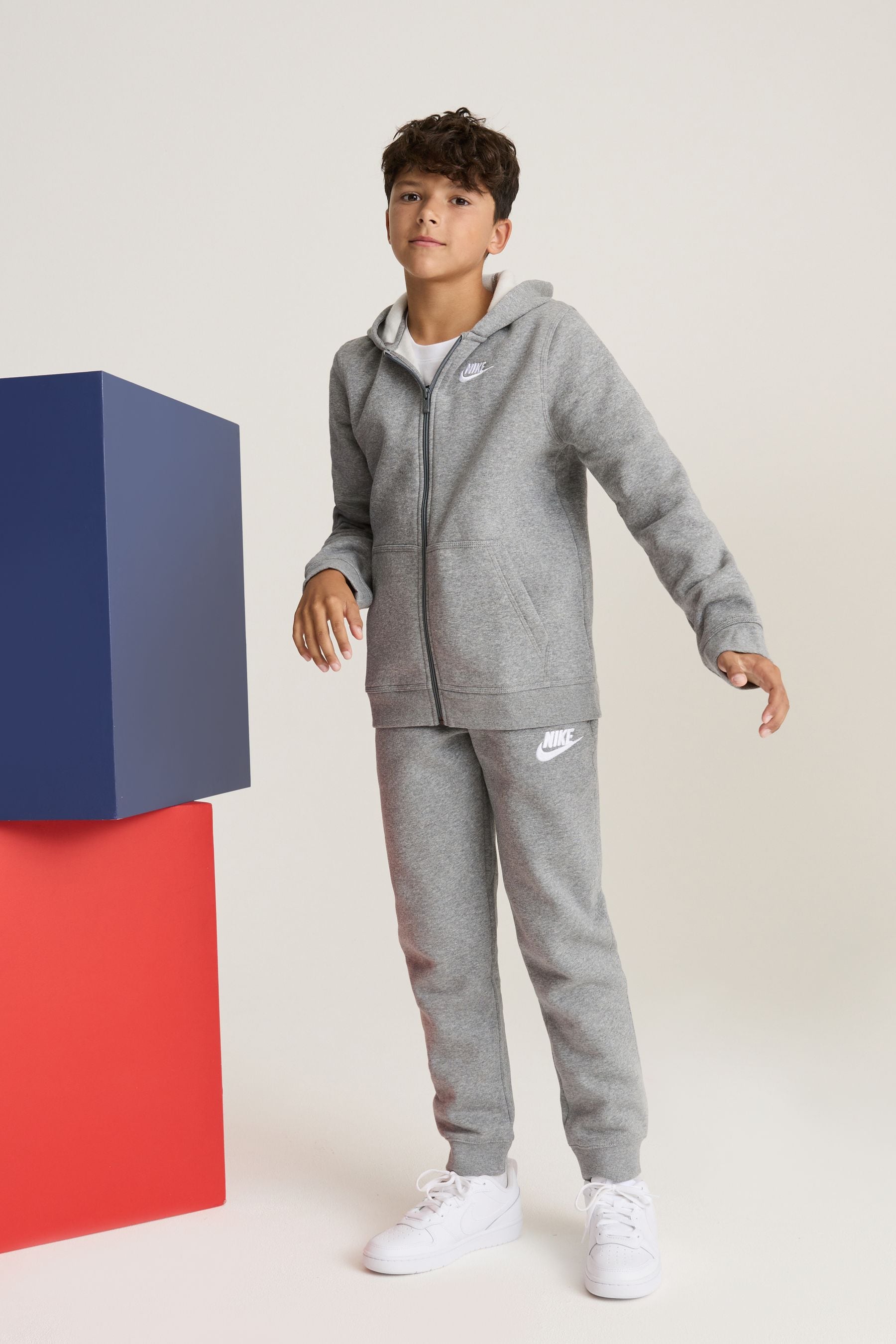 Buy Nike Grey Club Fleece Tracksuit from Next Netherlands