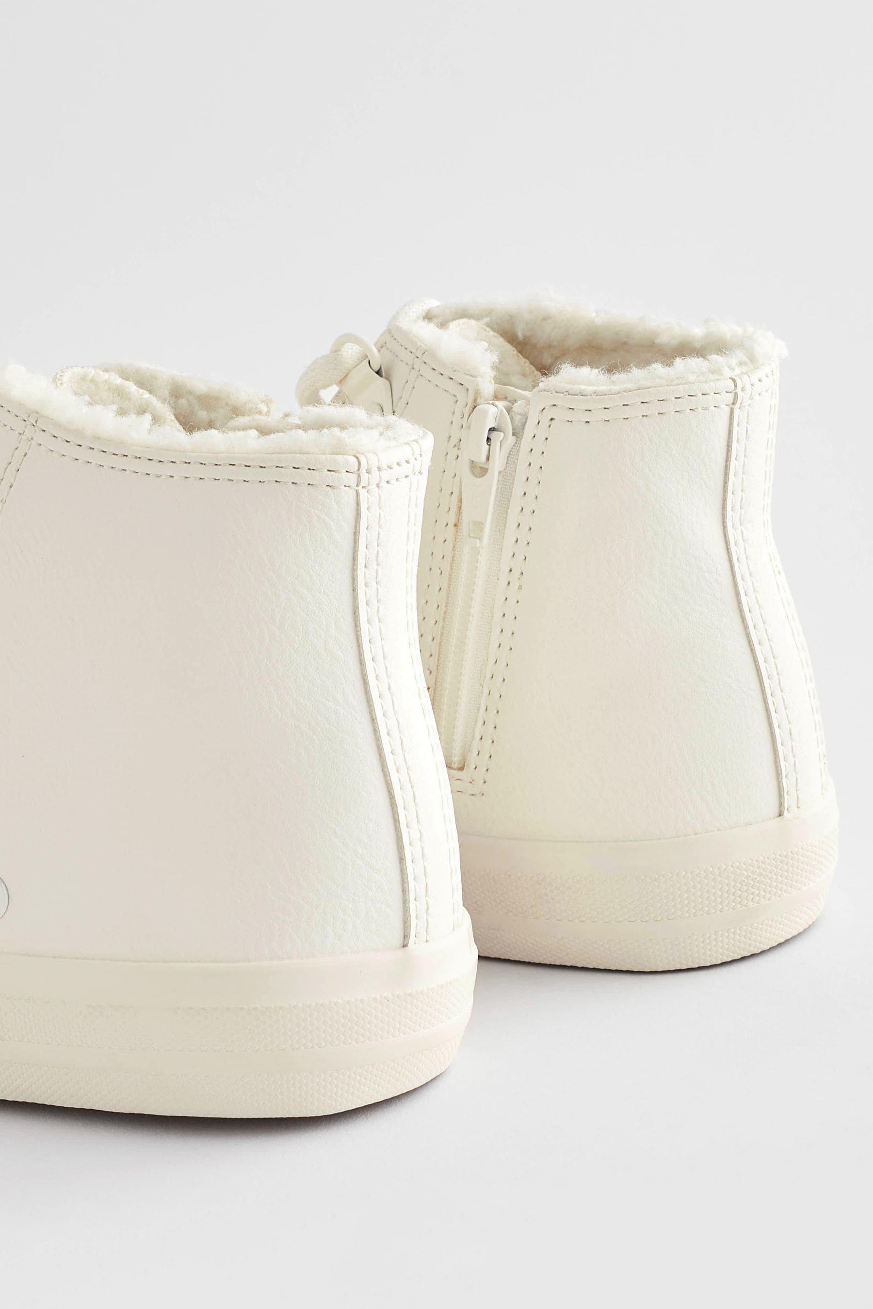 Fur lined plimsolls discount