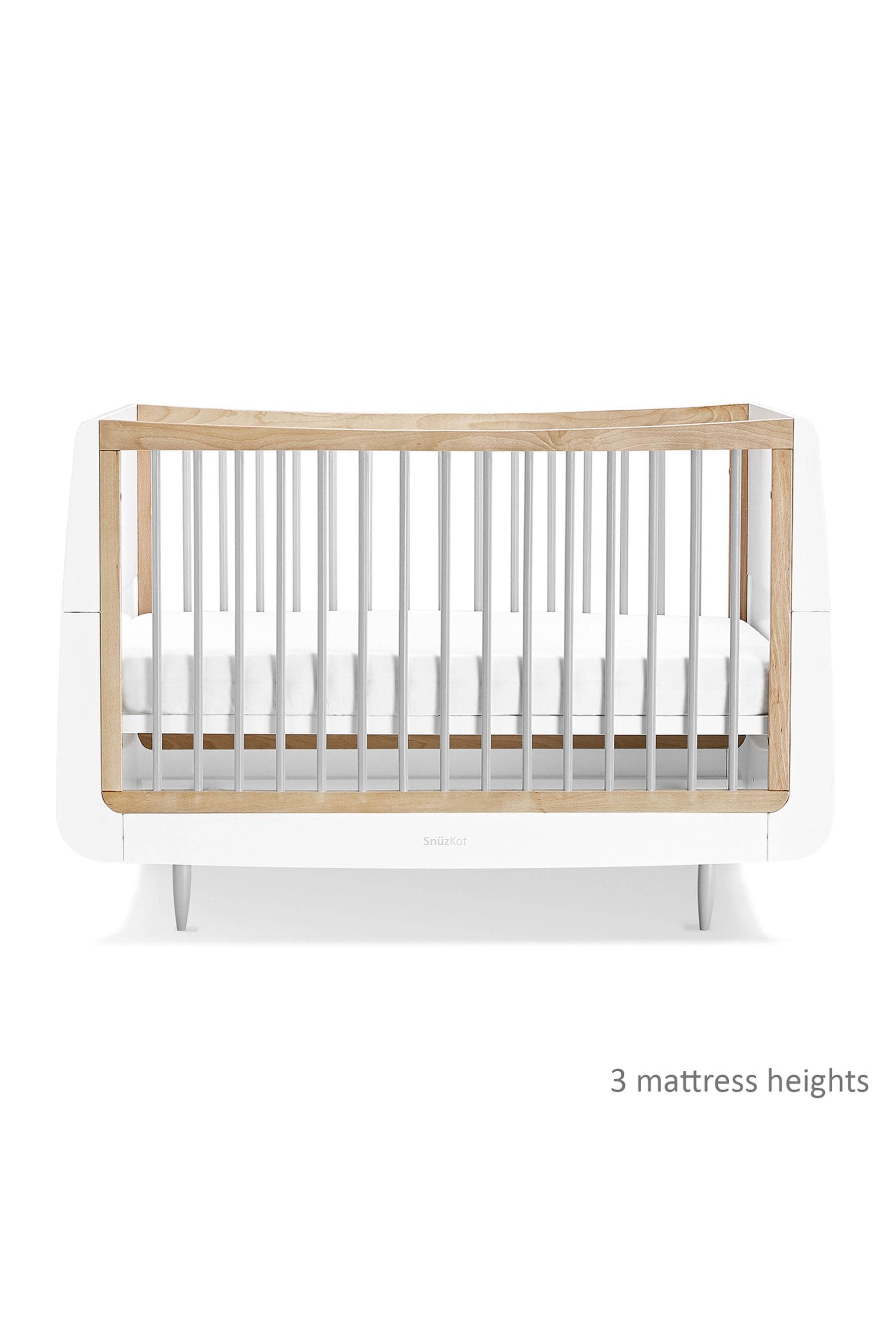 Snuzkot skandi cot bed natural hot sale