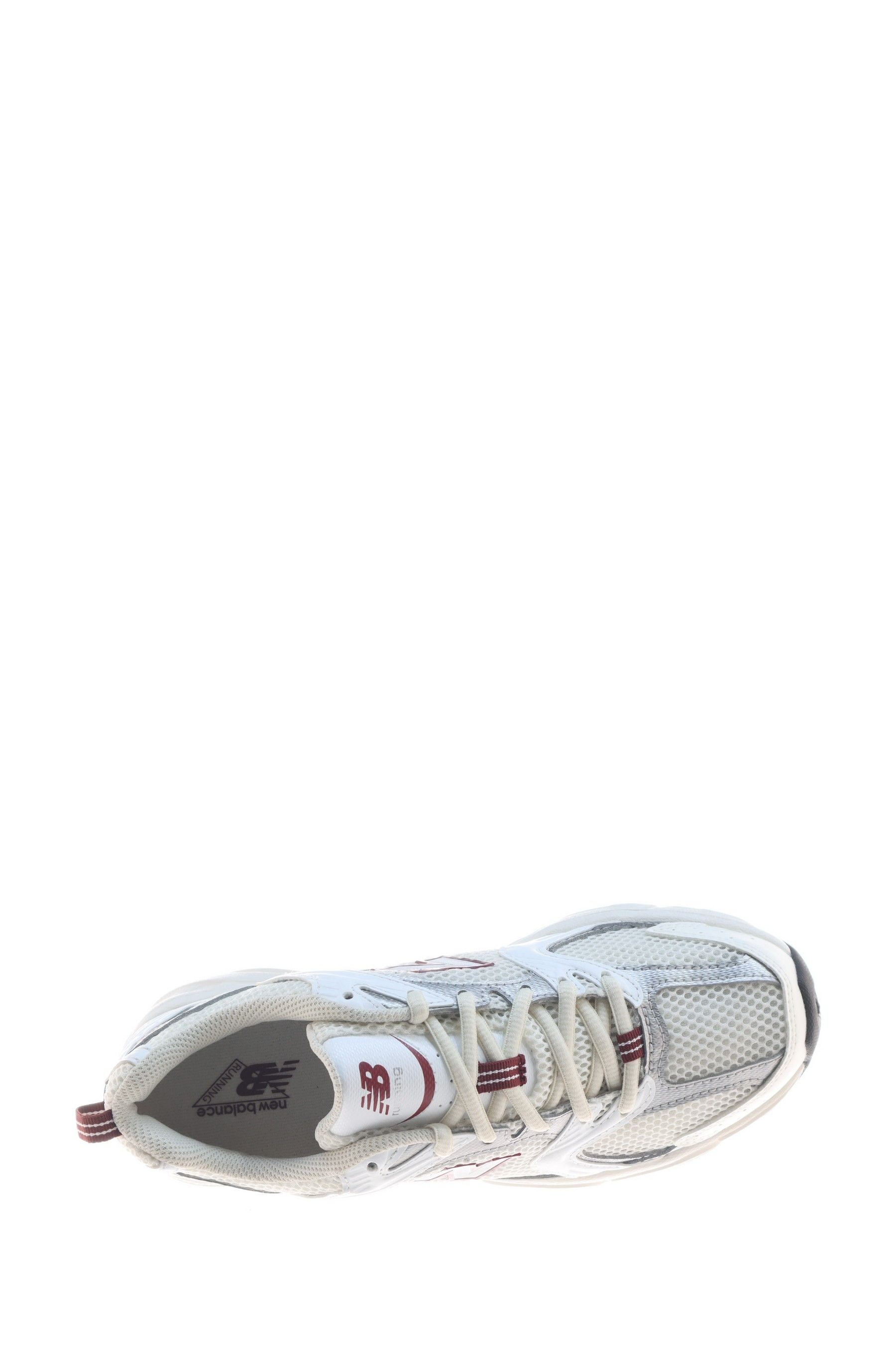 Buy New Balance White Burgundy 530 Trainers from Next Luxembourg