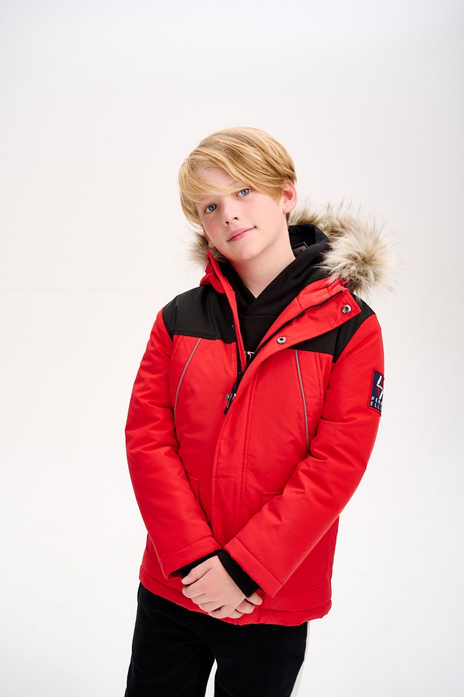 Buy Perry Ellis America Red Woven Parka from Next Germany