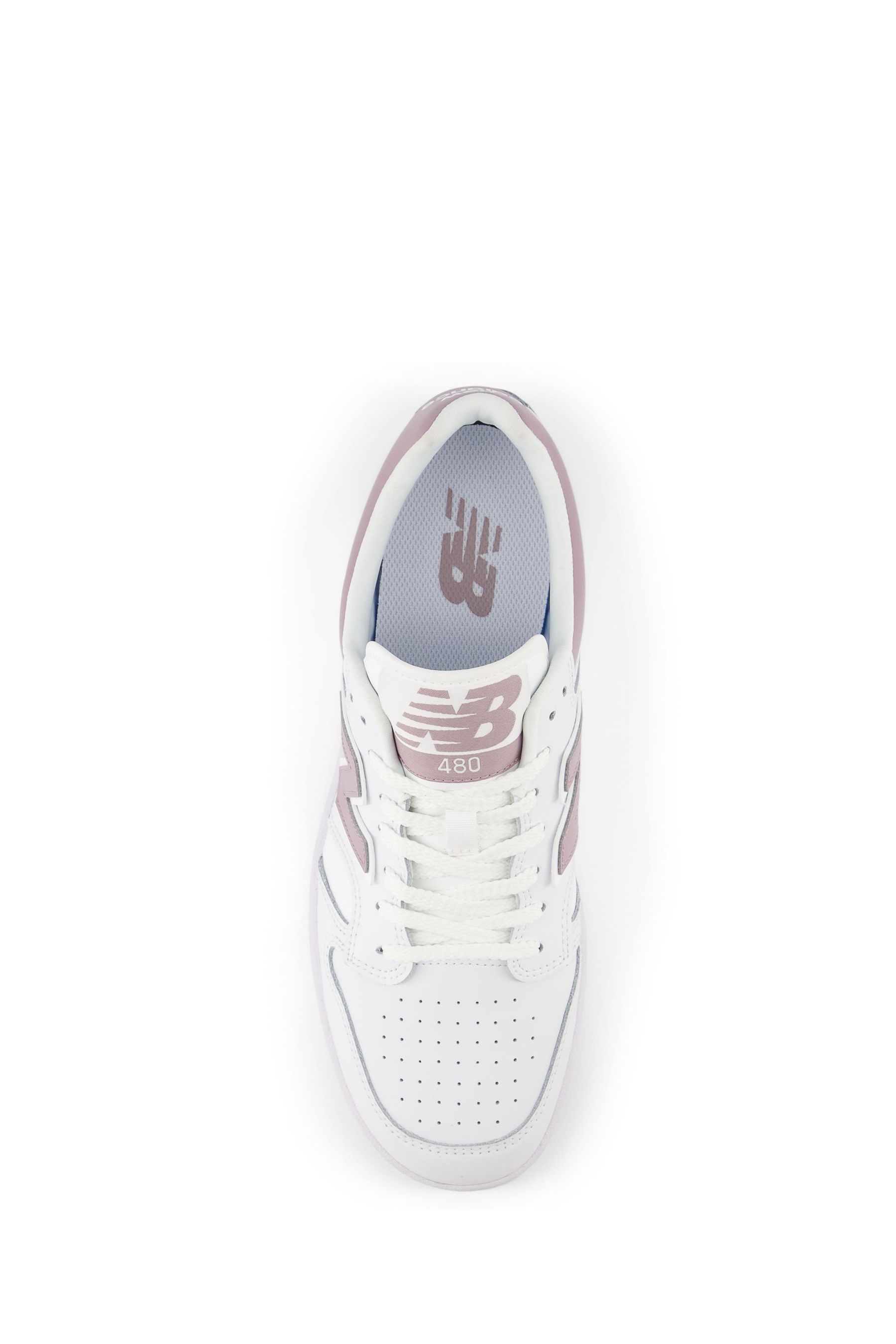 New balance 68 white and pink chunky trainers store