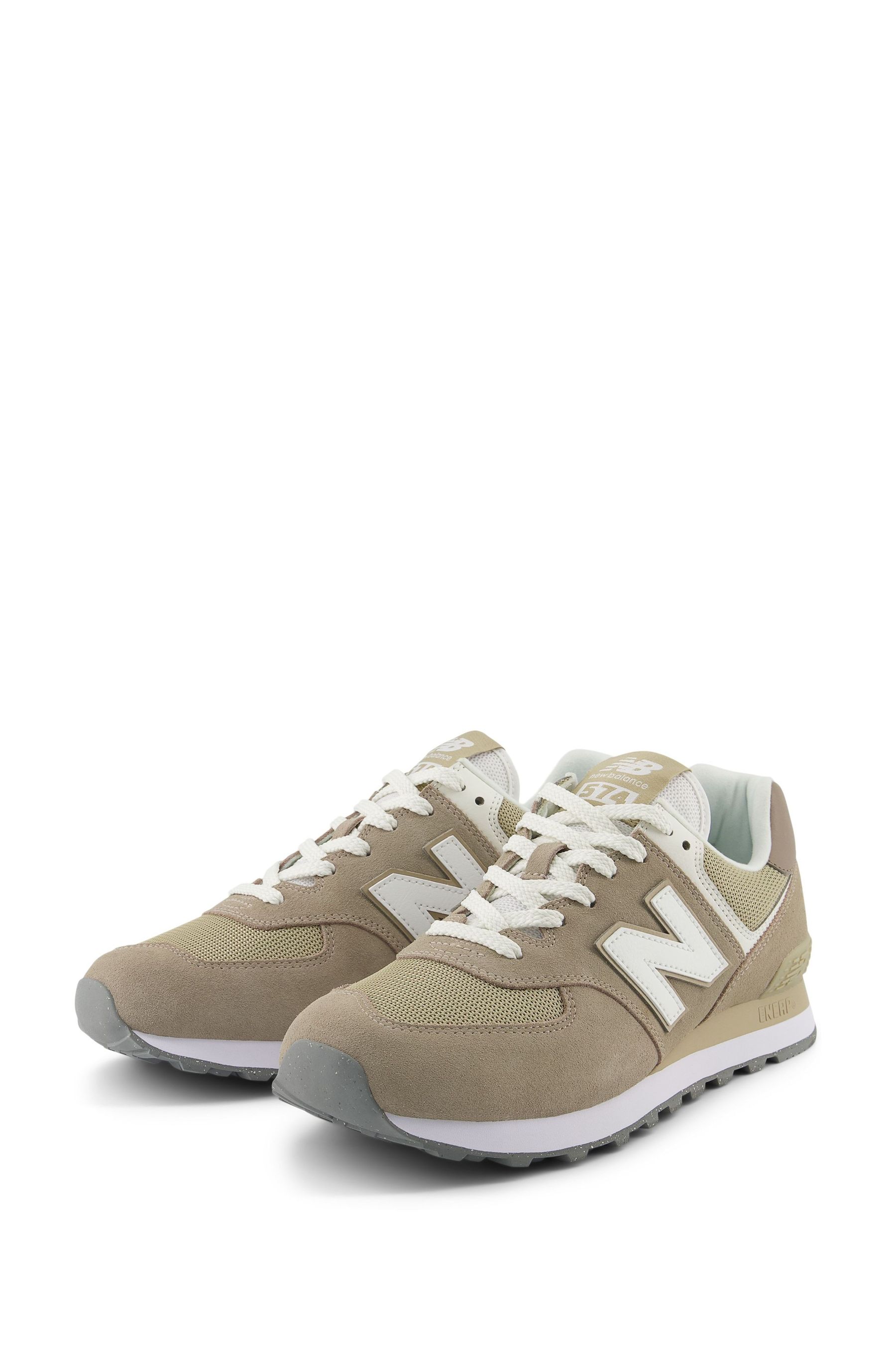 Acheter Gris Ecru New Balance Womens 574 Trainers from Next France
