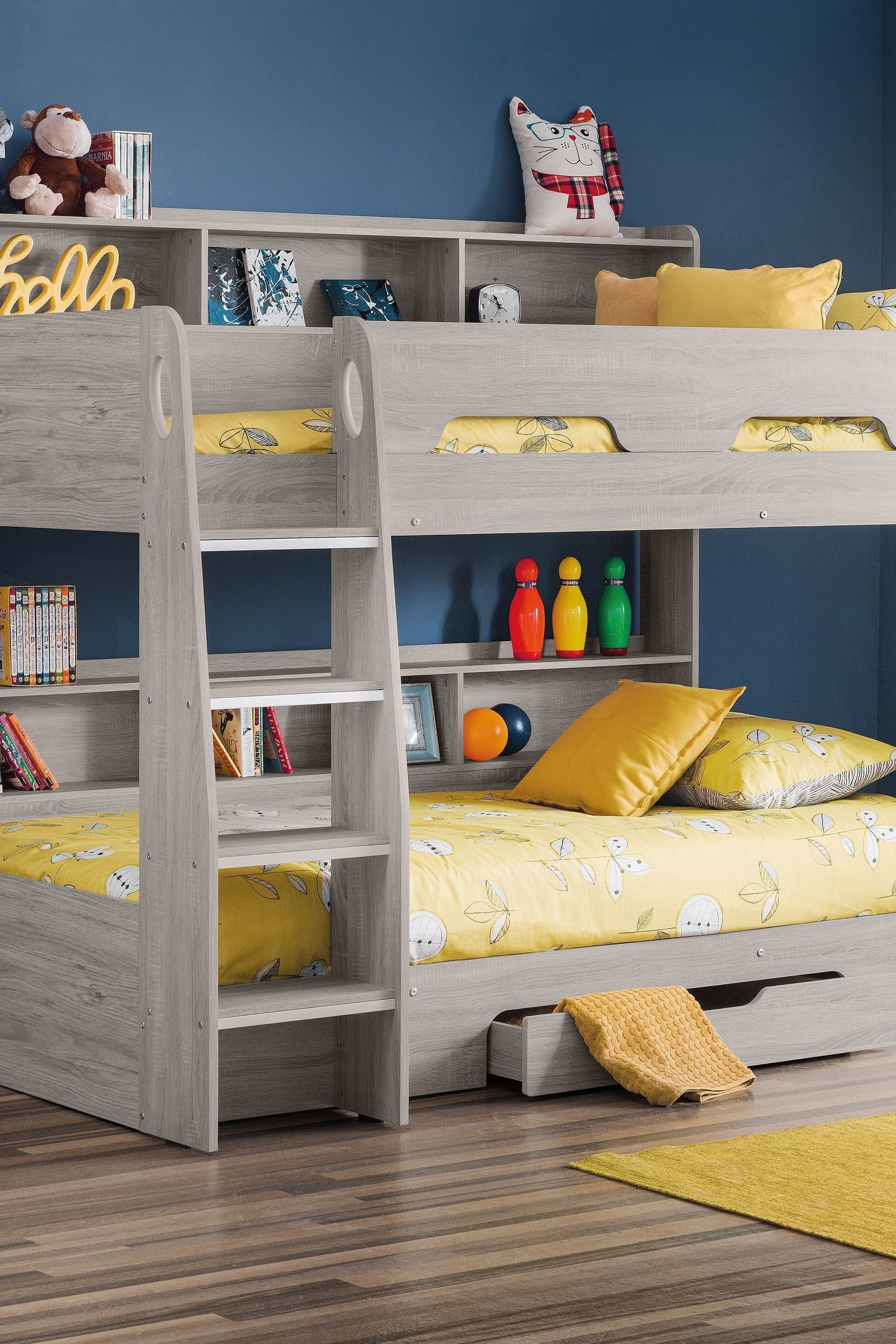Buy Julian Bowen Grey Oak Orion Bunk Bed from the Next UK online shop